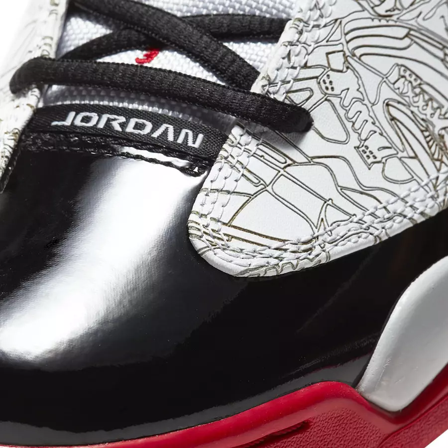 Jordan Dub Zero OG White Black Red Útgáfudagur