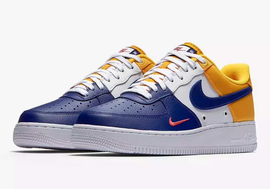 Nike Air Force 1 Low Mini Swoosh FC Barcelona Колір: темно-королівський синій/університетський золото-університетський червоний Код стилю: 823511-404 Дата випуску: літо 2017