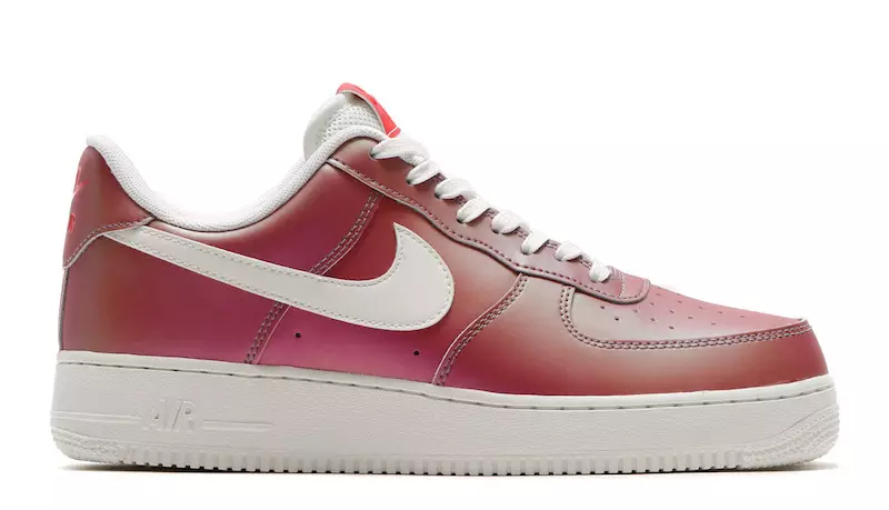 Nike Air Force 1 07 LV8 Iridescent Pack Dátum vydania Track Red Side