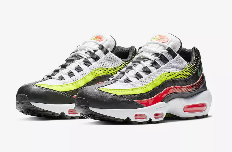 Nike Żid Pannelli tal-Ġnub Vibranti Mal-Air Max 95 SE