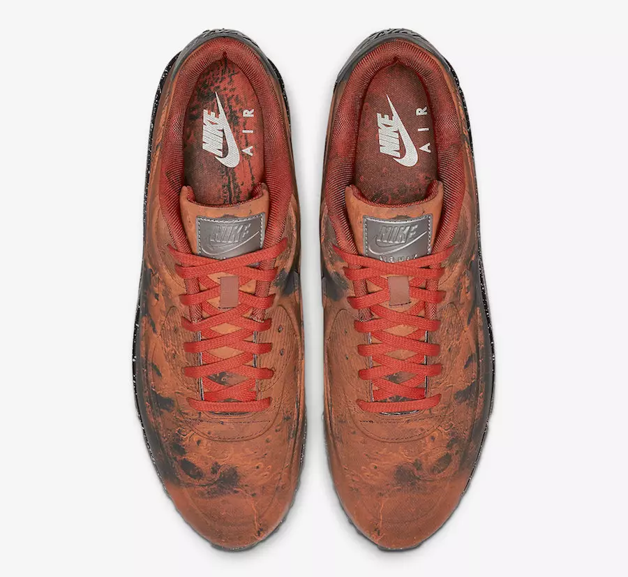 Nike Air Max 90 Mars Landing Mars Stone Magma Orange CD0920-600 Buraxılış Tarixi Qiyməti