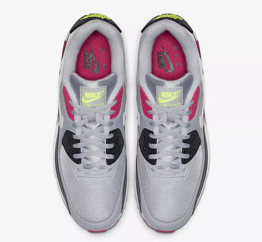 Tarehe ya Kutolewa ya Nike Air Max 90 Grey Pink AJ1285-020