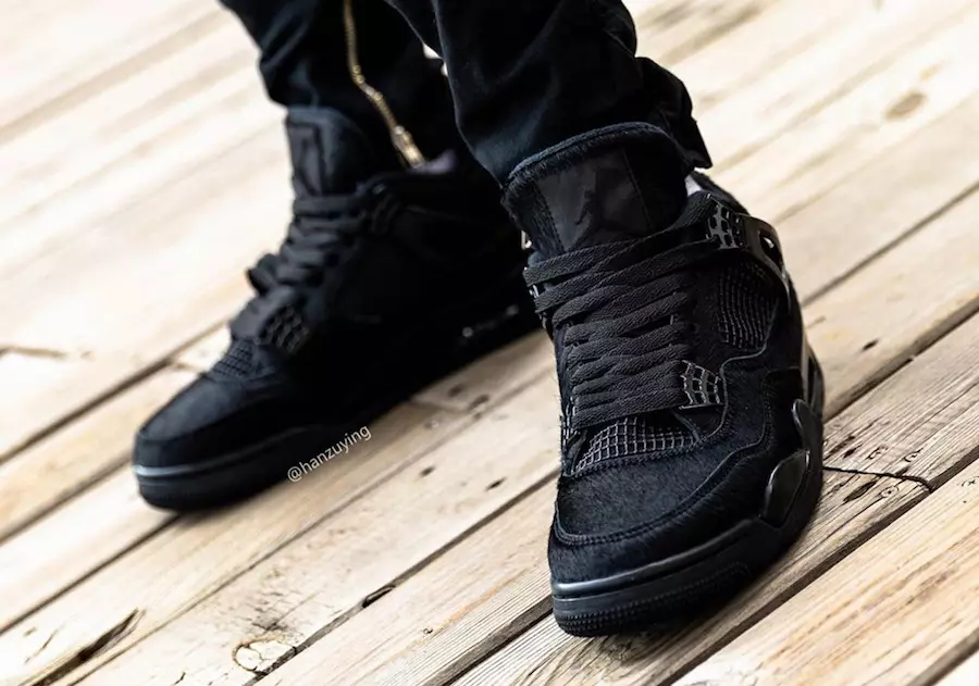 Air Jordan 4 Black Pony Hair CK2925-001 Шығарылым күні