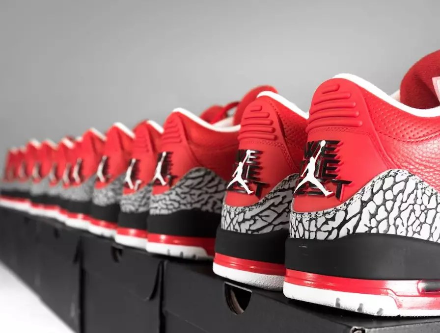 DJ Khaled Aer Jordan 3 Bronntanas Buíoch