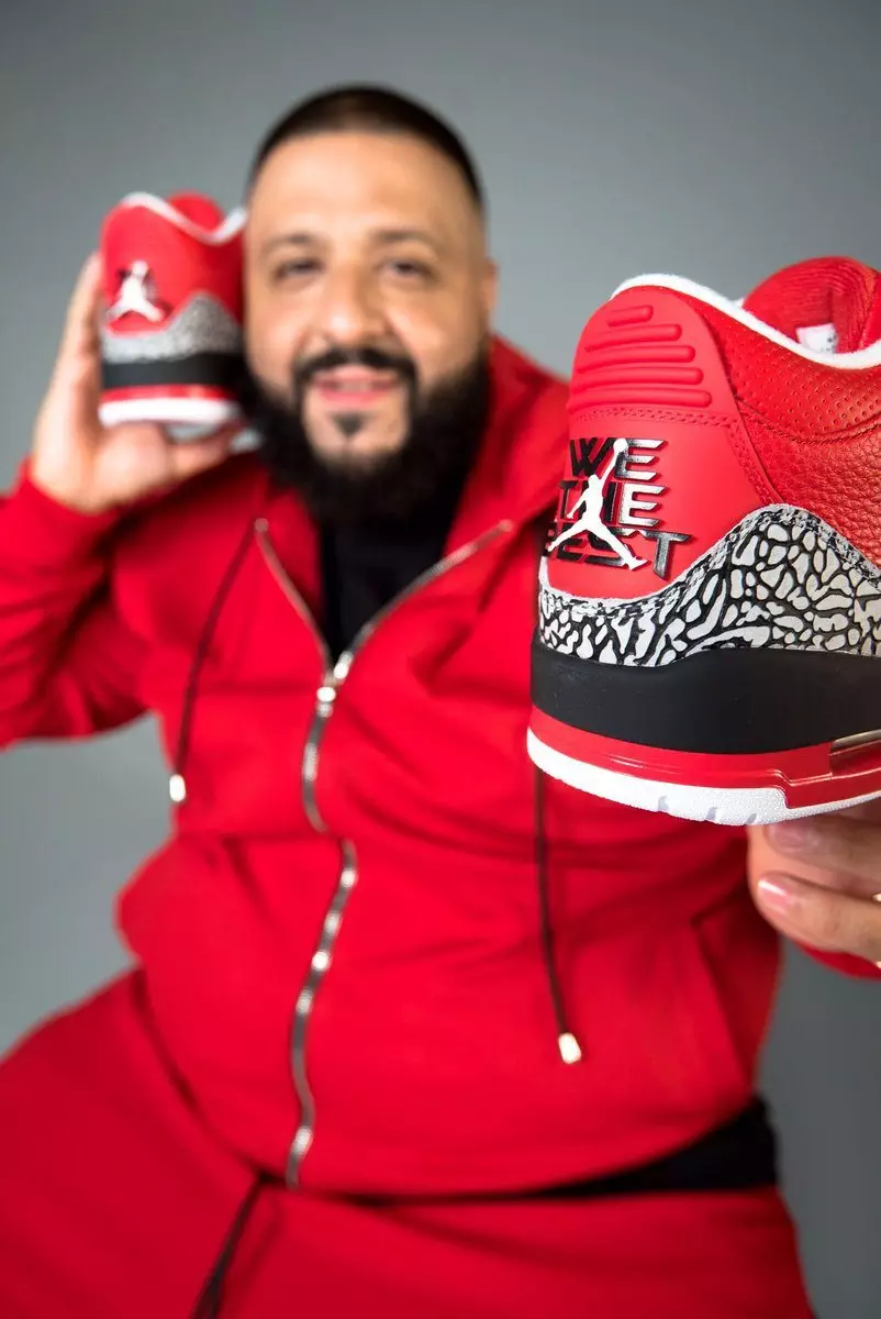 DJ Khaled Air Jordan 3 Благодарная раздача