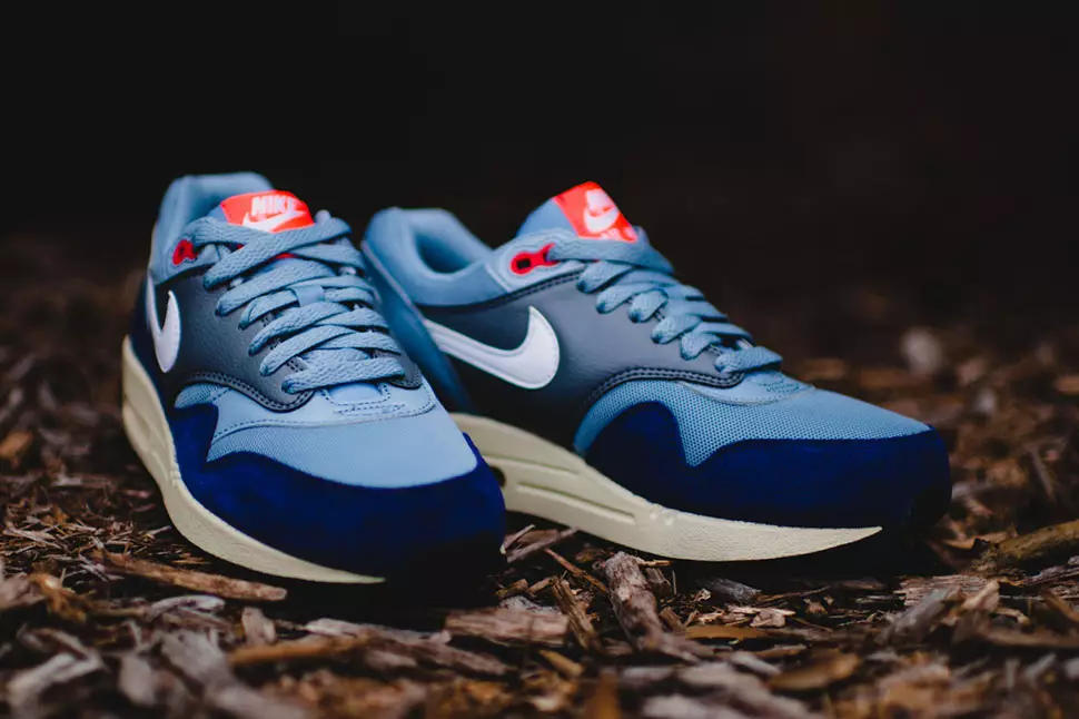 Nike WMNS Air Max 1 Essential Blauw Grijs