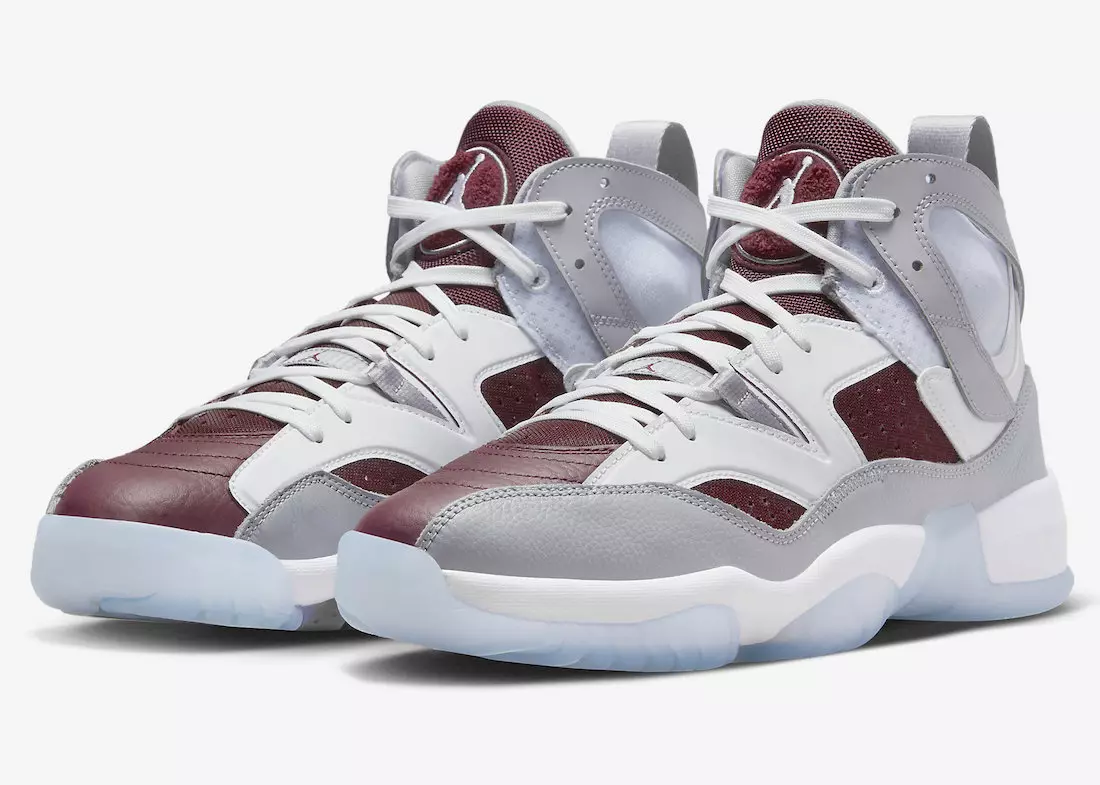 Jordan Two Trey aparece com sotaque de Bordeaux