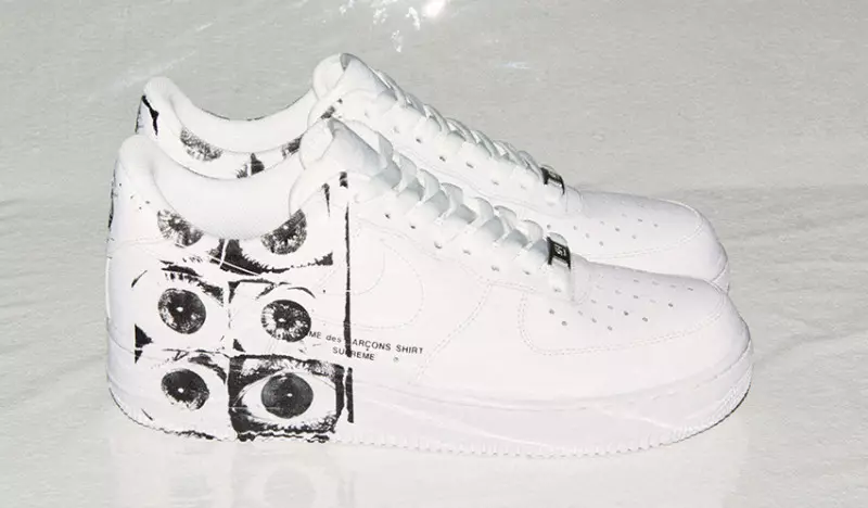 Comme Des Garcons Supreme Nike Air Force 1 נידעריק