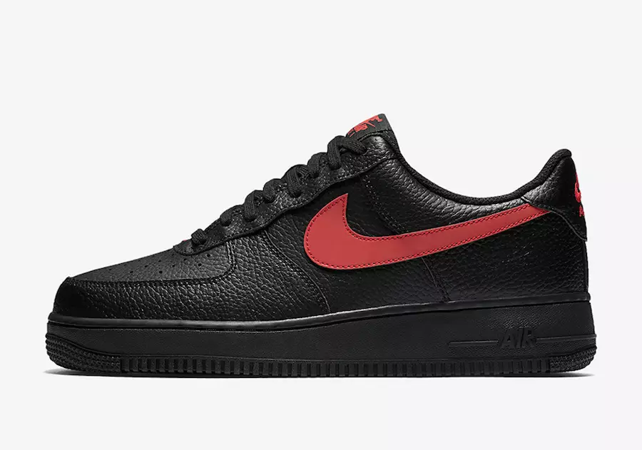 Nike Air Force 1 Low Noir Gym Rouge AA4083-011