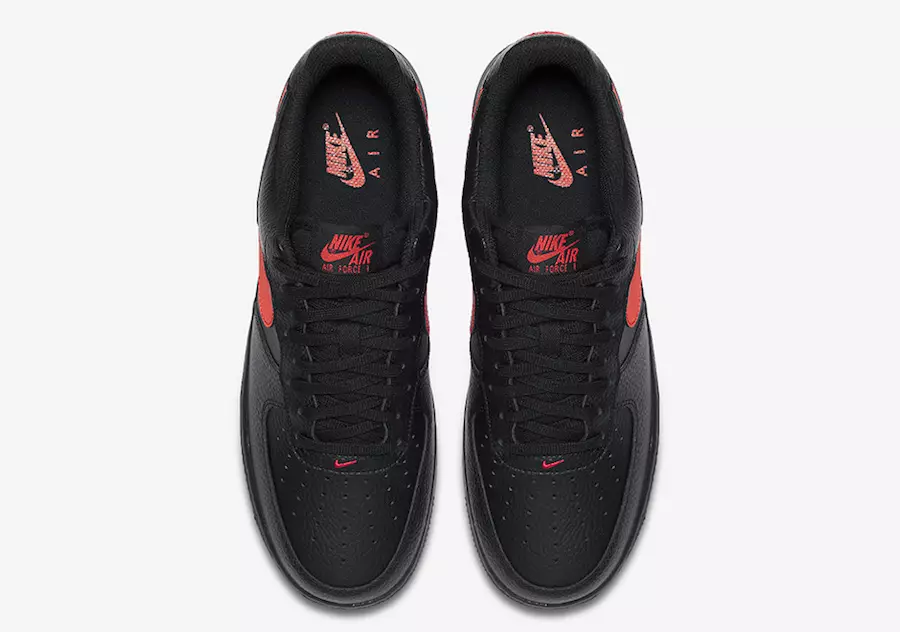 Nike Air Force 1 Low Black Gym Red AA4083-011