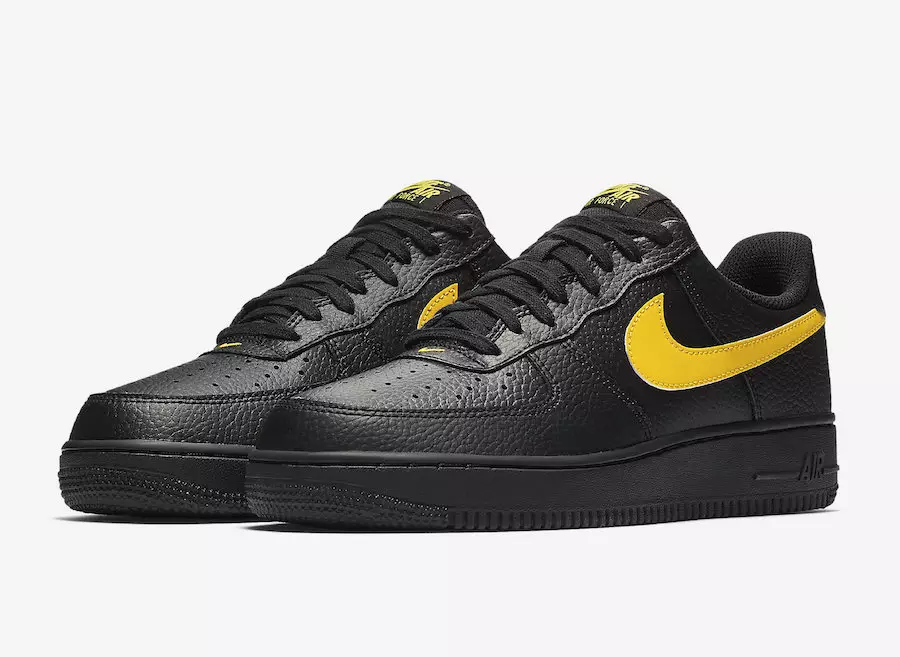 Nike Air Force 1 07 LV8 Low အနက်ရောင်/Amarillo