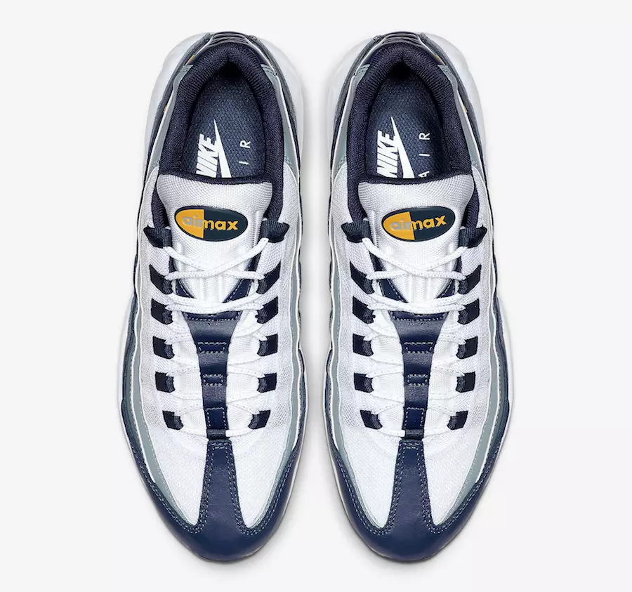 Nike Air Max 95 Midnight Navy Laser Oranje AJ2018-401 Releasedatum