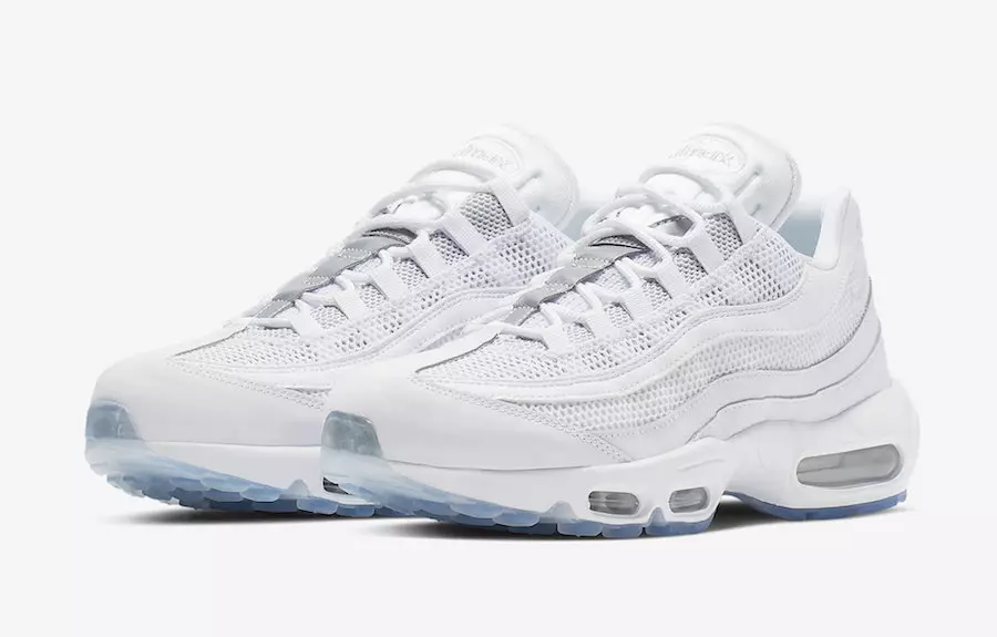 Nike Air Max 95 Essential White Silver 749766-115, väljalaskekuupäev