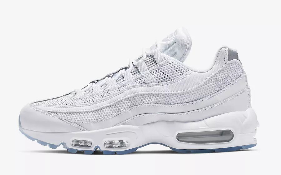 Nike Air Max 95 Essential White Silver 749766-115 Чыгарылган күнү