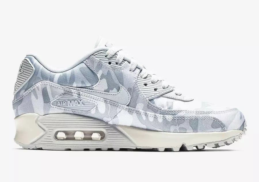 Tarehe ya Kutolewa ya Nike Air Max 90 Winter Camo AQ9721-001