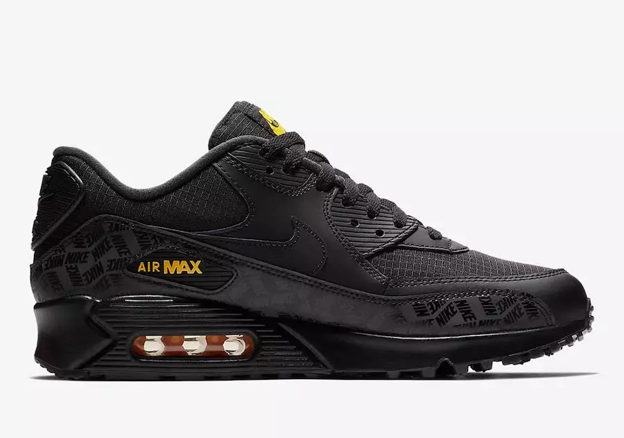 Nike Air Max 90 Njano Nyeusi BQ4685-001