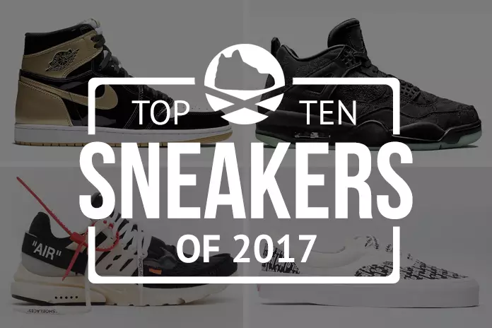 Topp 10 sneaker útgáfur ársins 2017