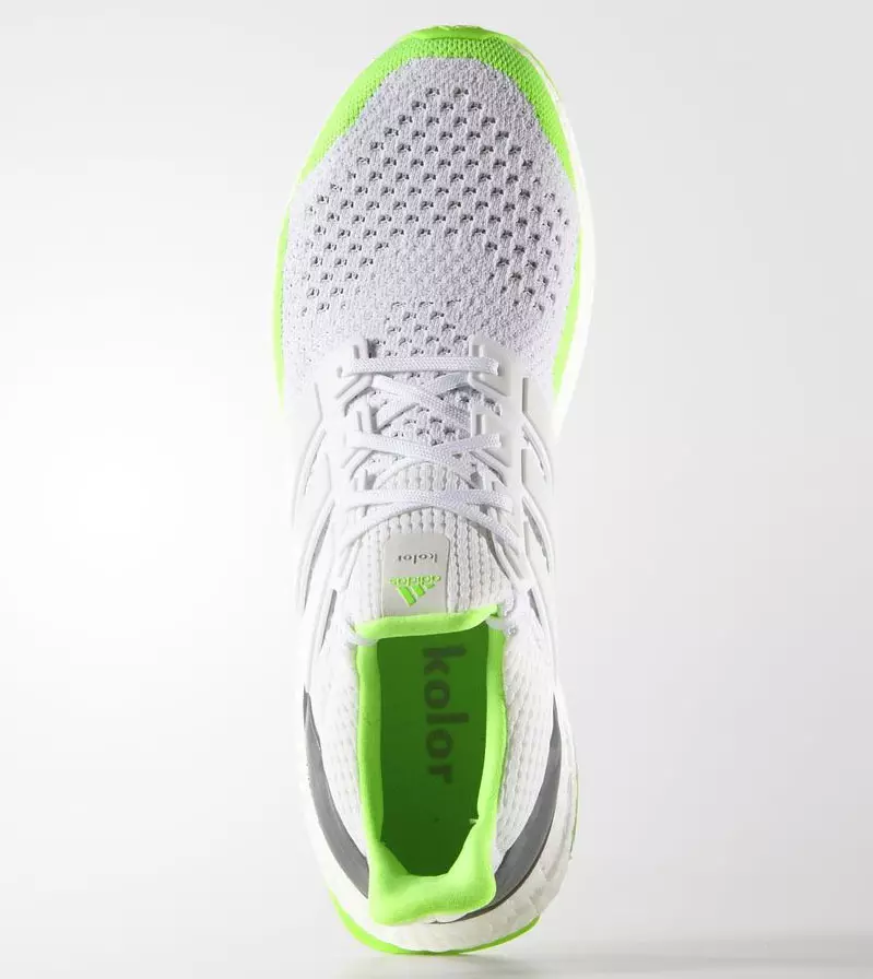 kolor adidas Ultra Boost Bianco Verde Solare