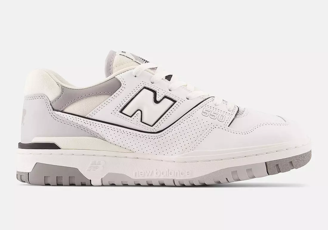 New Balance 550 White Marblehead Gris oscuro BB550PWA Fecha de lanzamiento