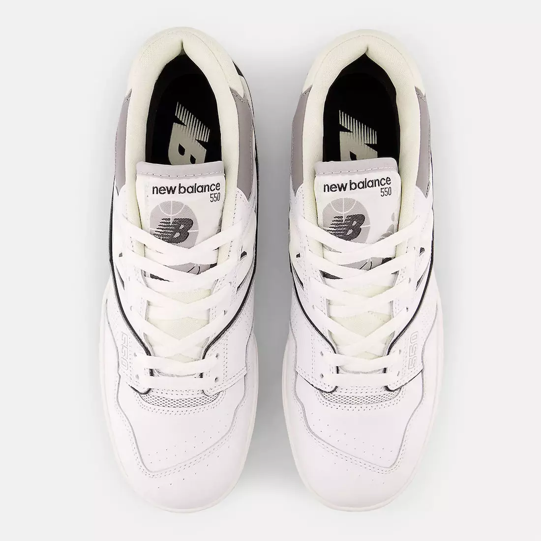 New Balance 550 White Marblehead Donkergrijs BB550PWA Releasedatum