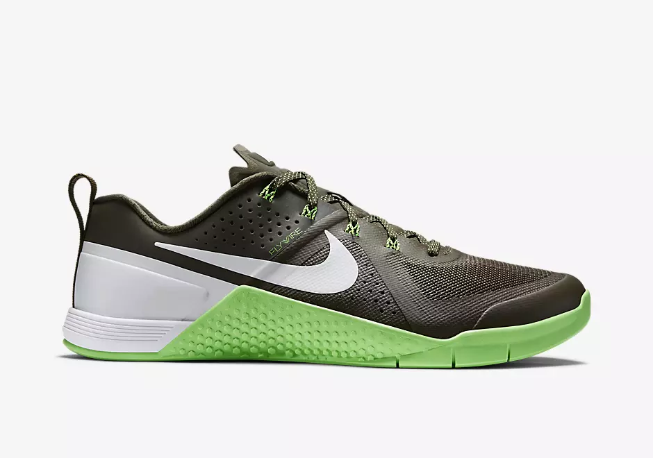 Nike Metcon 1 Cargo Khaki Green Strike Белый