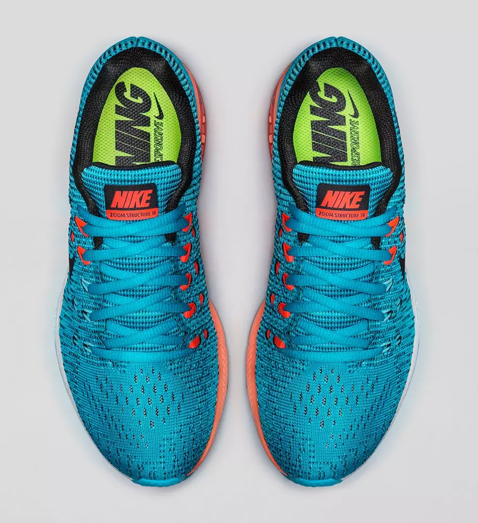 Nike Air Zoom Structure 19 Blaue Lagune