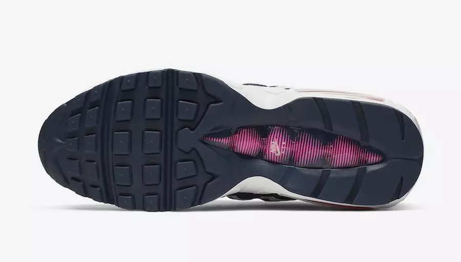 Nike Air Max 95 מאַרינע טאָג מידנייט נאַווי CQ3644-161 מעלדונג טאָג