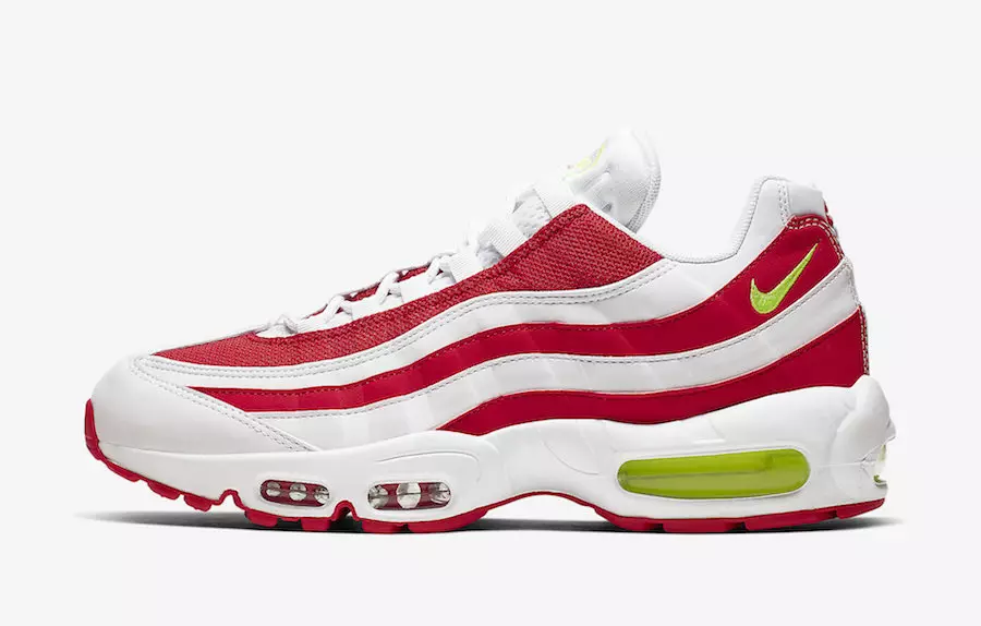 Nike Air Max 95 מאַרינע טאָג אוניווערסיטעט רויט קק3644-171 מעלדונג טאָג