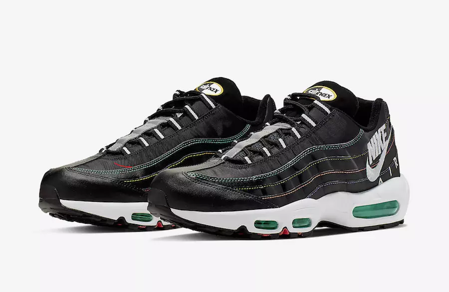 Nike Air Max 95 Black Windbreaker AJ2018-023 Tanggal Rilis