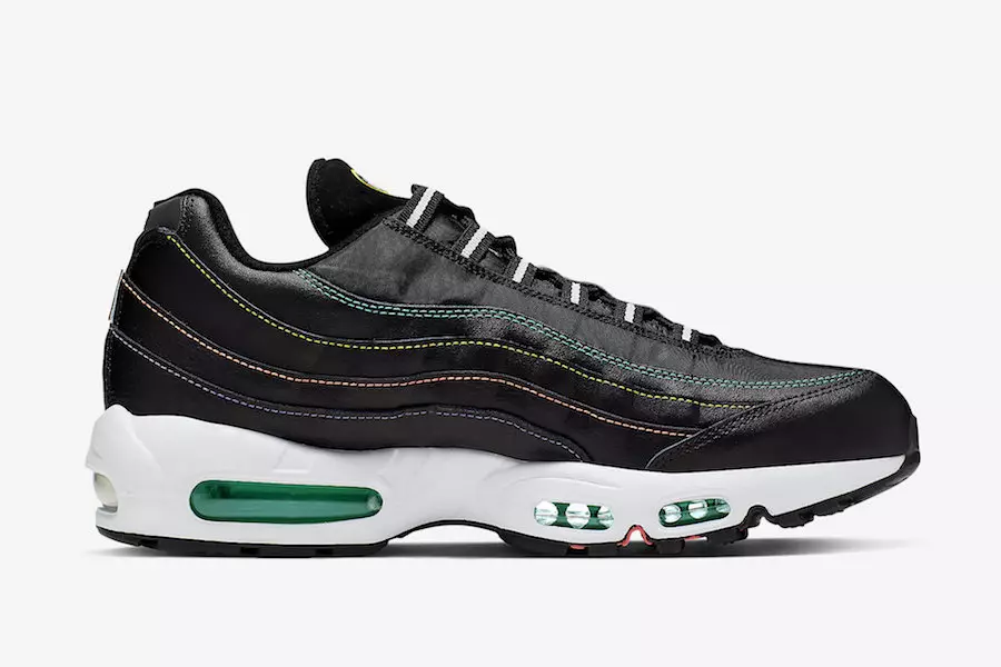 Nike Air Max 95 Black Windbreaker AJ2018-023 Datum vydání