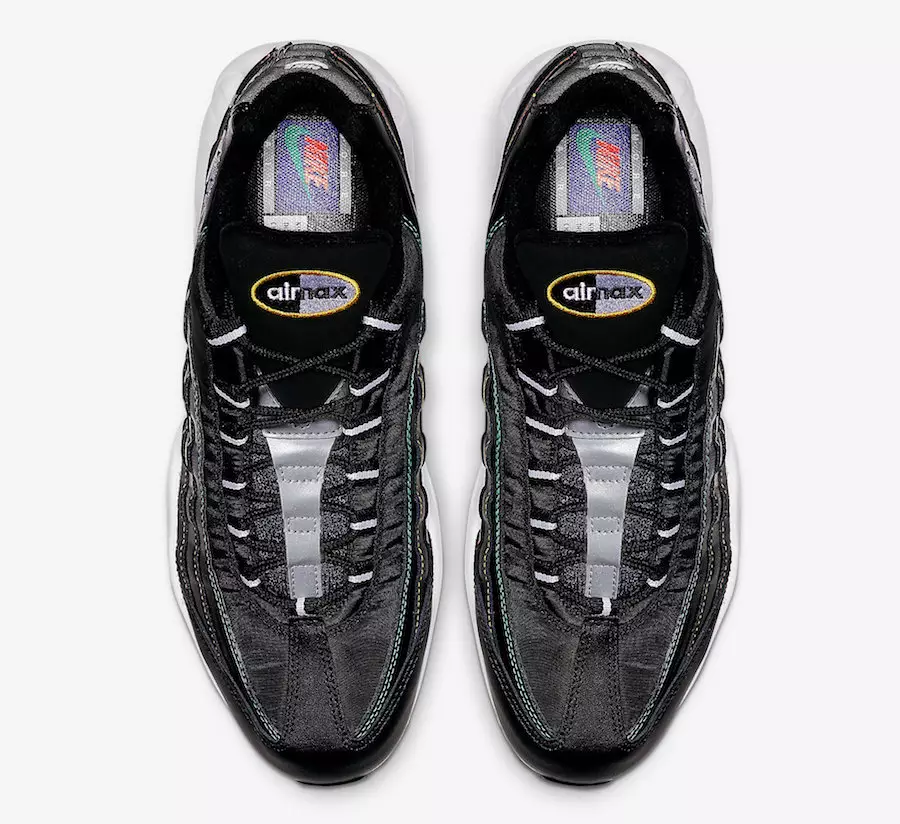 Nike Air Max 95 Black Windbreaker AJ2018-023 تاريخ الإصدار