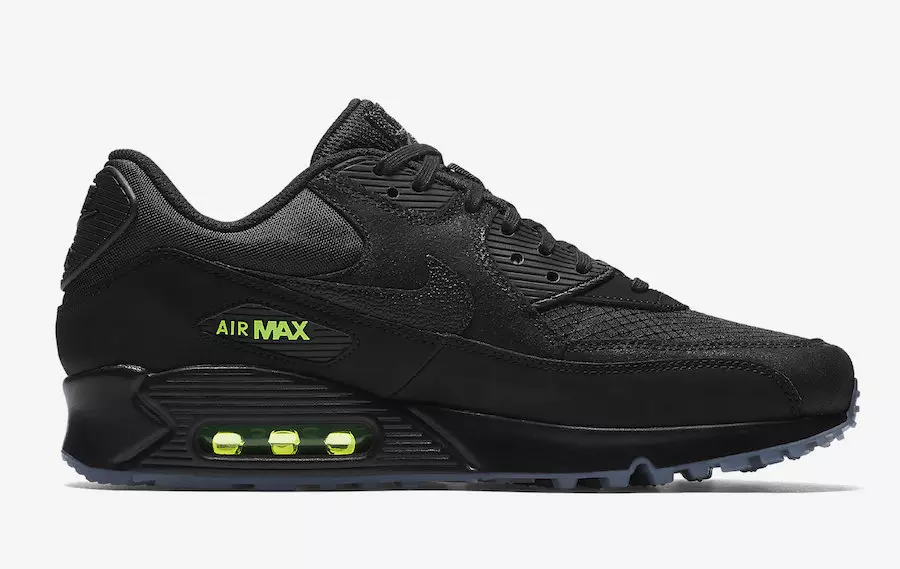 Nike Air Max 90 Sort Volt AQ6101-001