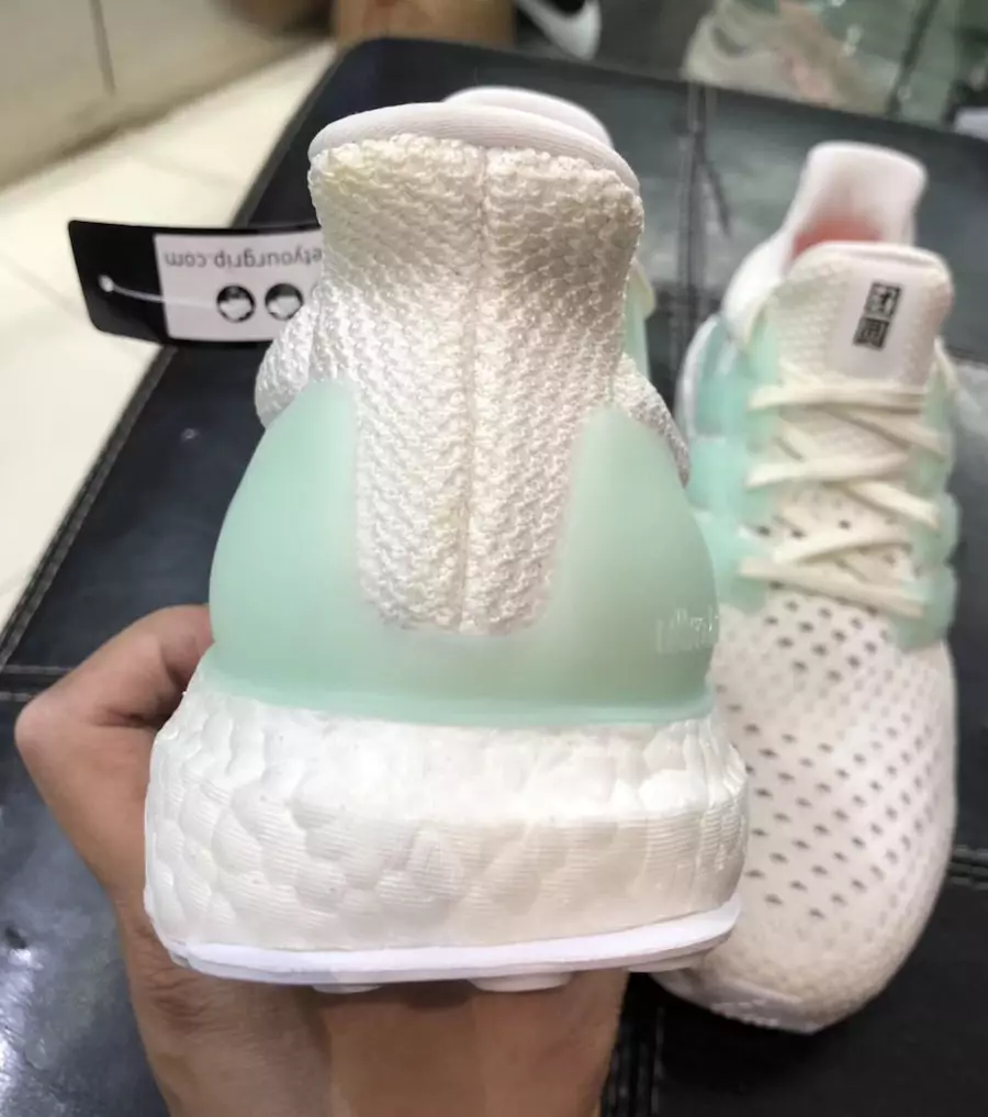 Adidas Ultra Boost Glow White Mint Sample