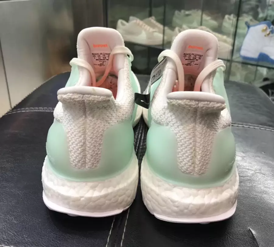 Adidas Ultra Boost Glow White Mint uzorak