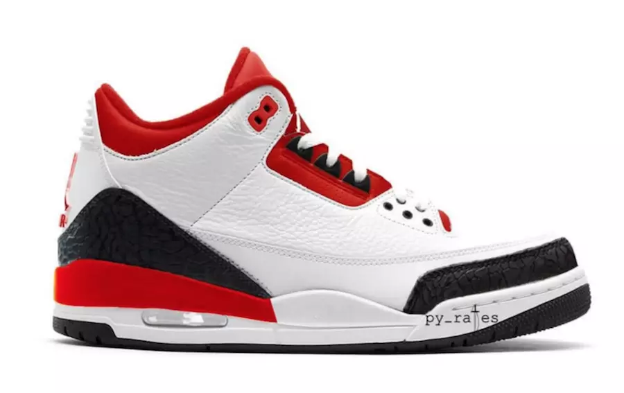 Air Jordan 3 JTH NRG Feuerrot AV6683-160