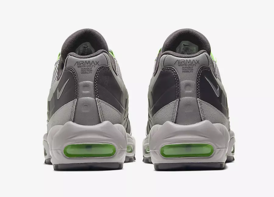 Nike Air Max 95 Utility Grey Green BQ5616-002 Чыгарылган күнү