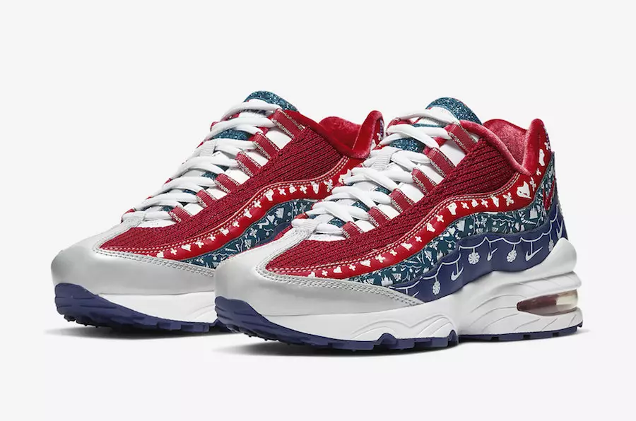 Nike Air Max 95 Christmas Sweater CT1593-100 Tarikh Tayangan