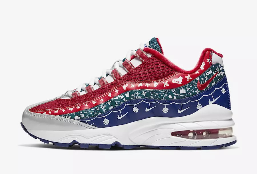 Nike Air Max 95 Christmas Sweater CT1593-100 Fecha de lanzamiento