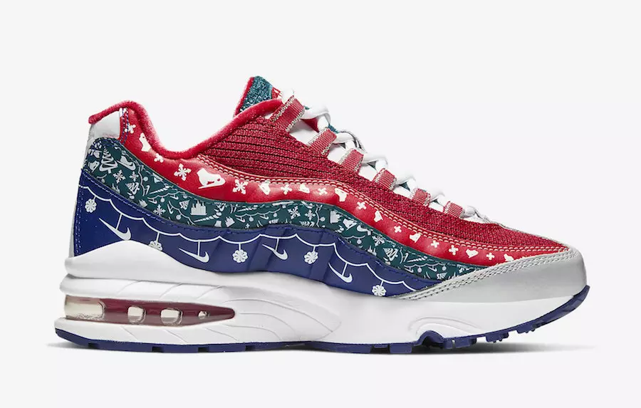 Suéter de Natal Nike Air Max 95 CT1593-100 Data de lançamento