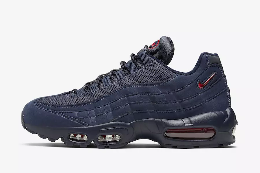 Nike Air Max 95 Navy Red CQ4024-400 Útgáfudagur