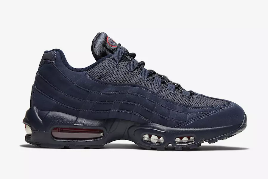 Nike Air Max 95 Navy Red CQ4024-400 väljalaskekuupäev