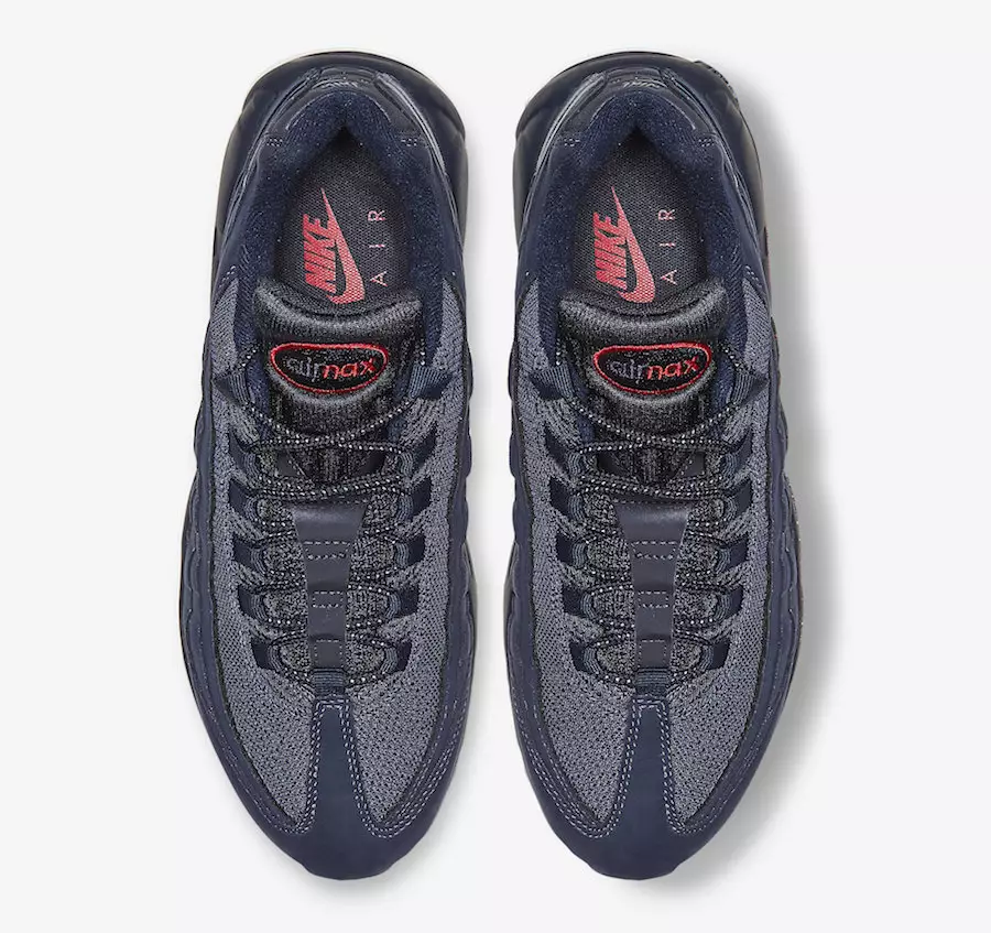 Nike Air Max 95 Navy Red CQ4024-400 Data tal-Ħruġ