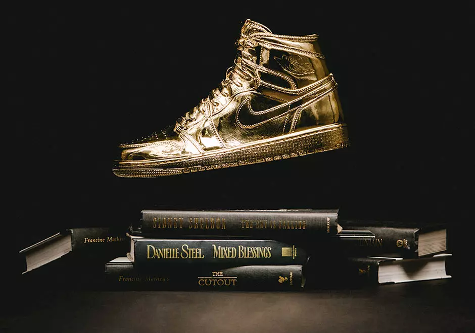 Wish ATL Matt Senna Air Jordan 1 Gold