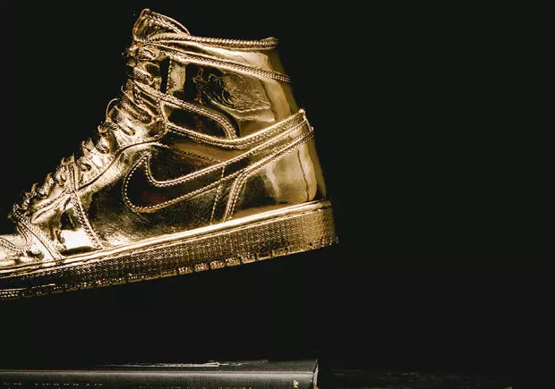 ویش ATL Matt Senna Air Jordan 1 Gold