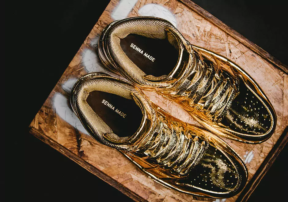 Тілек ATL x Matt Senna Air Jordan 1 Gold