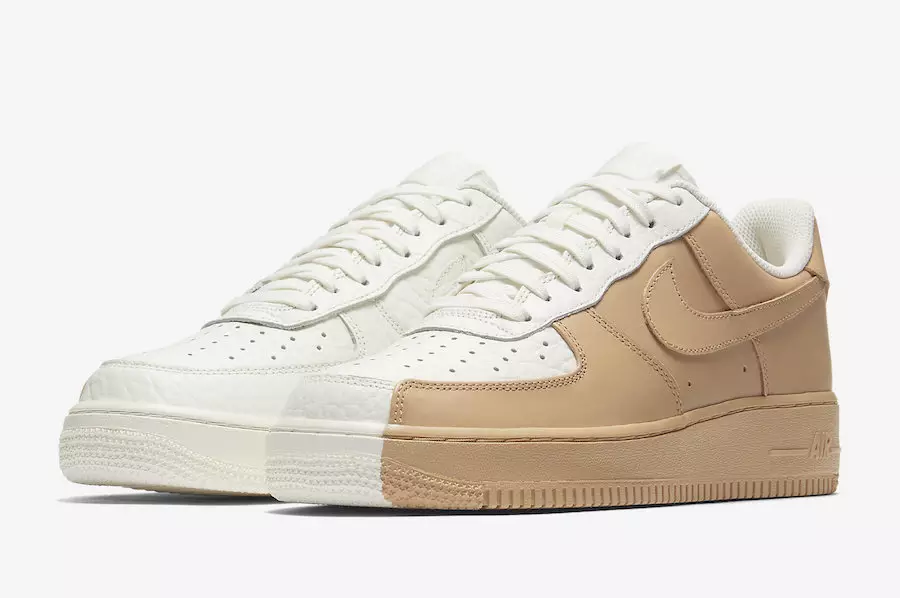 Nike Air Force 1 Low Split White Tan 905345-105