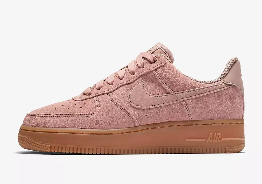 Nike Air Force 1 розова со ниски честички AA0287-600