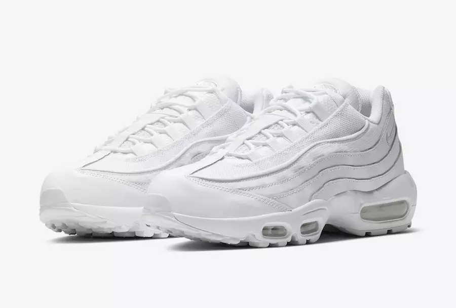 Білі кросівки Crispy Clean Nike Air Max 95