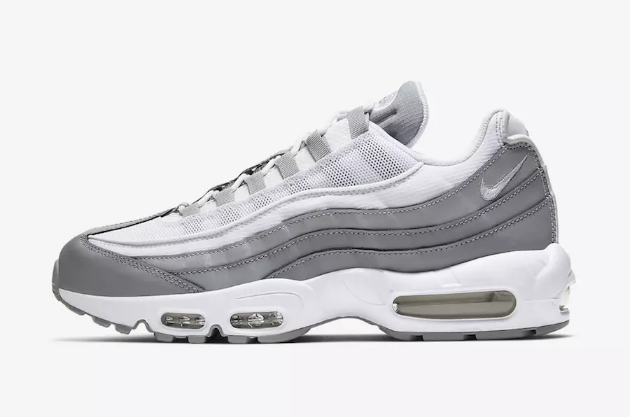 Nike Air Max 95 White Grey CT1268-001 Utgivelsesdato