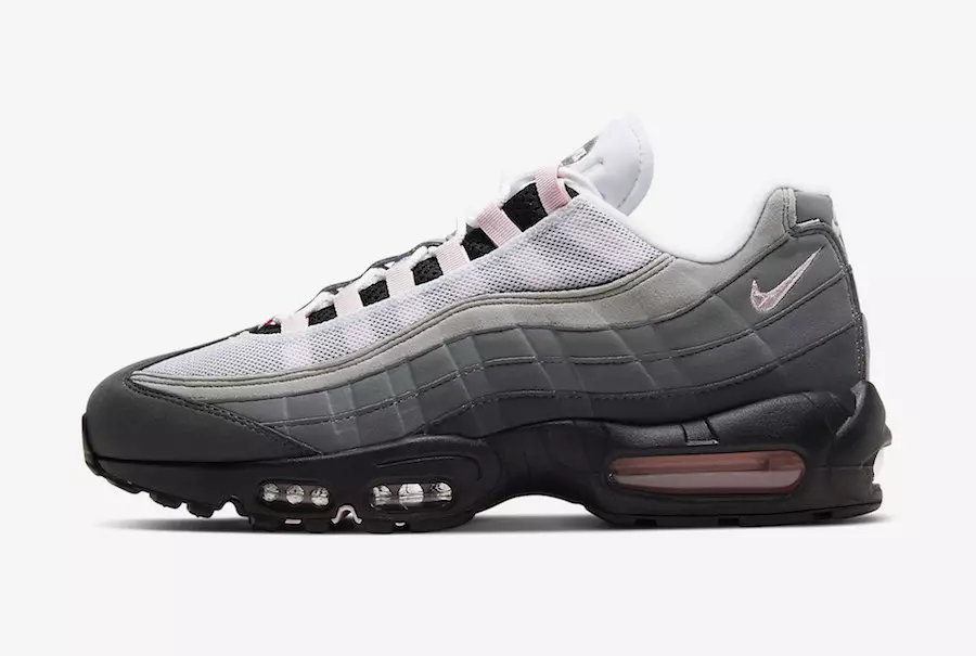 Nike Air Max 95 OG Grey Pink CJ0588-001 Dáta Eisiúna